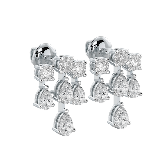 White Gold-Nova Pendant & Earrings Set- Diamond Pendant_view=3DV