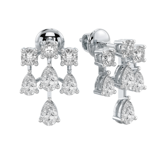 White Gold-Nova Pendant & Earrings Set- Diamond Pendant_view=FRONT