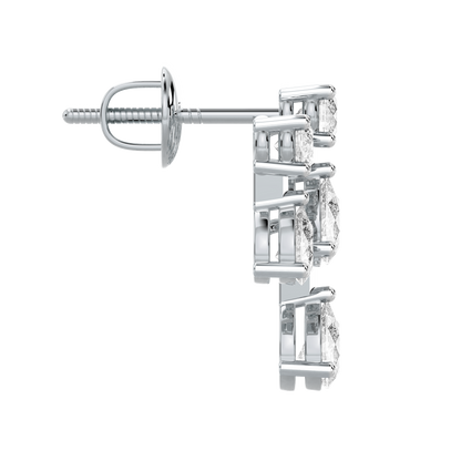 White Gold-Nova Pendant & Earrings Set- Diamond Pendant_view=SIDE