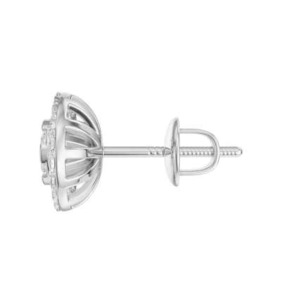 White Gold-Divine Halo Stud Earrings_view=SIDE