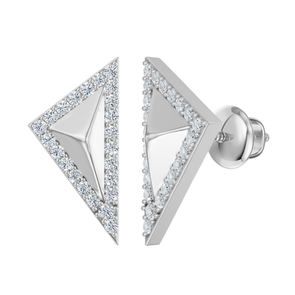 White Gold-Triad  Stud Earrings_view=FRONT