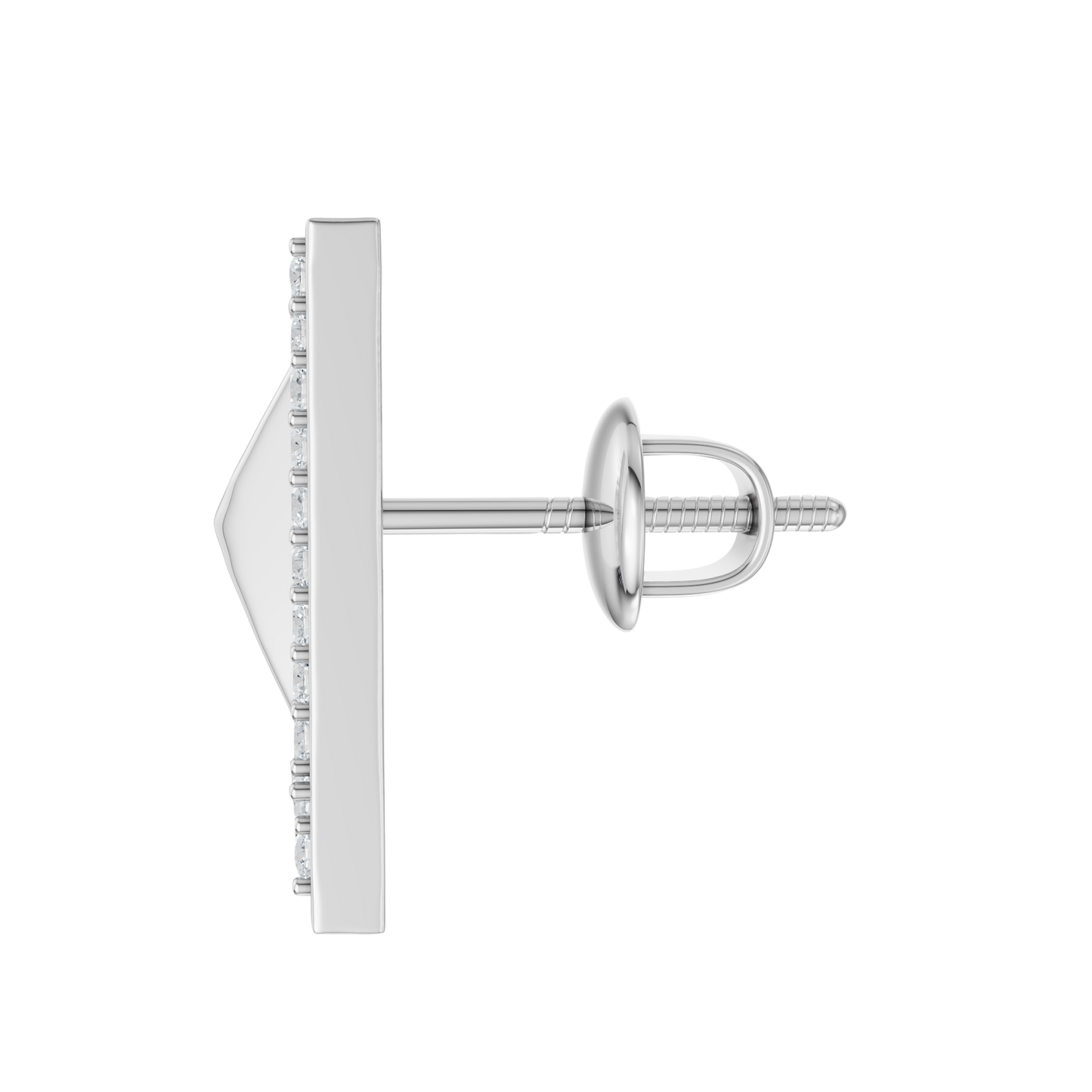 White Gold-Triad  Stud Earrings_view=SIDE