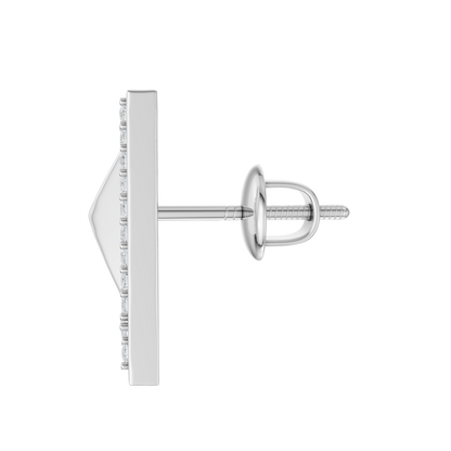 White Gold-Triad  Stud Earrings_view=SIDE
