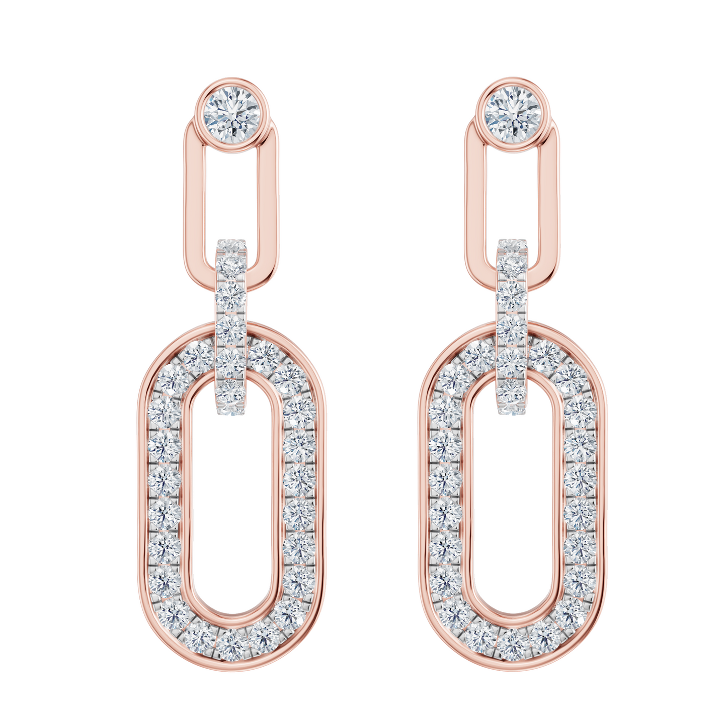 Pink Gold-Meridian Lab-Grown Diamond Drop Earrings_view=TOP