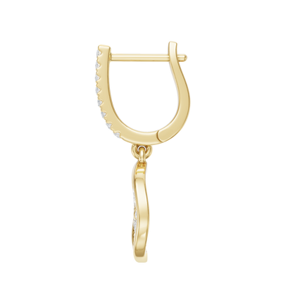 Yellow Gold-Atom Earrings_view=SIDE