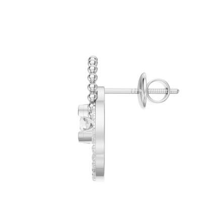 White Gold-Mermaid Link Earrings_view=SIDE