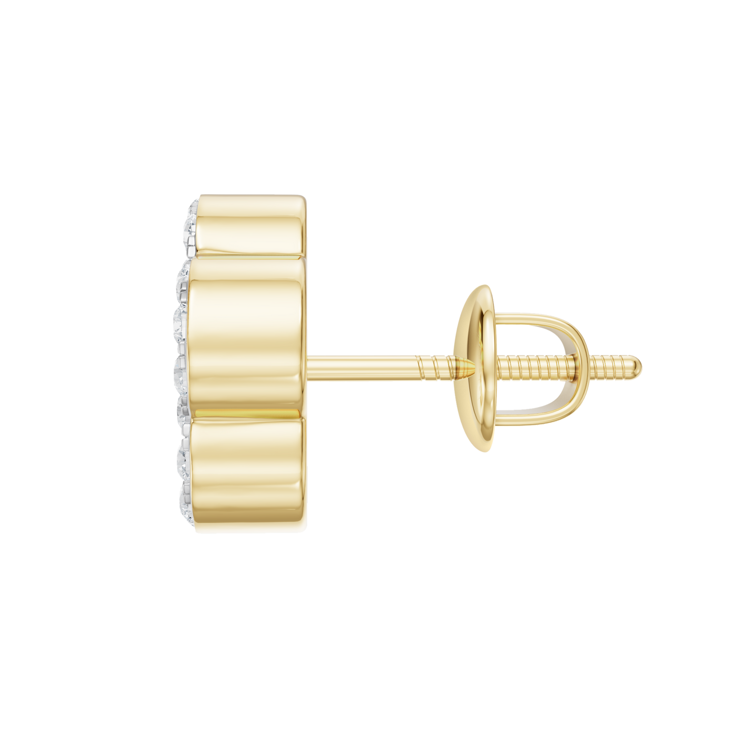Yellow Gold-Petal Malachite Earrings_view=SIDE