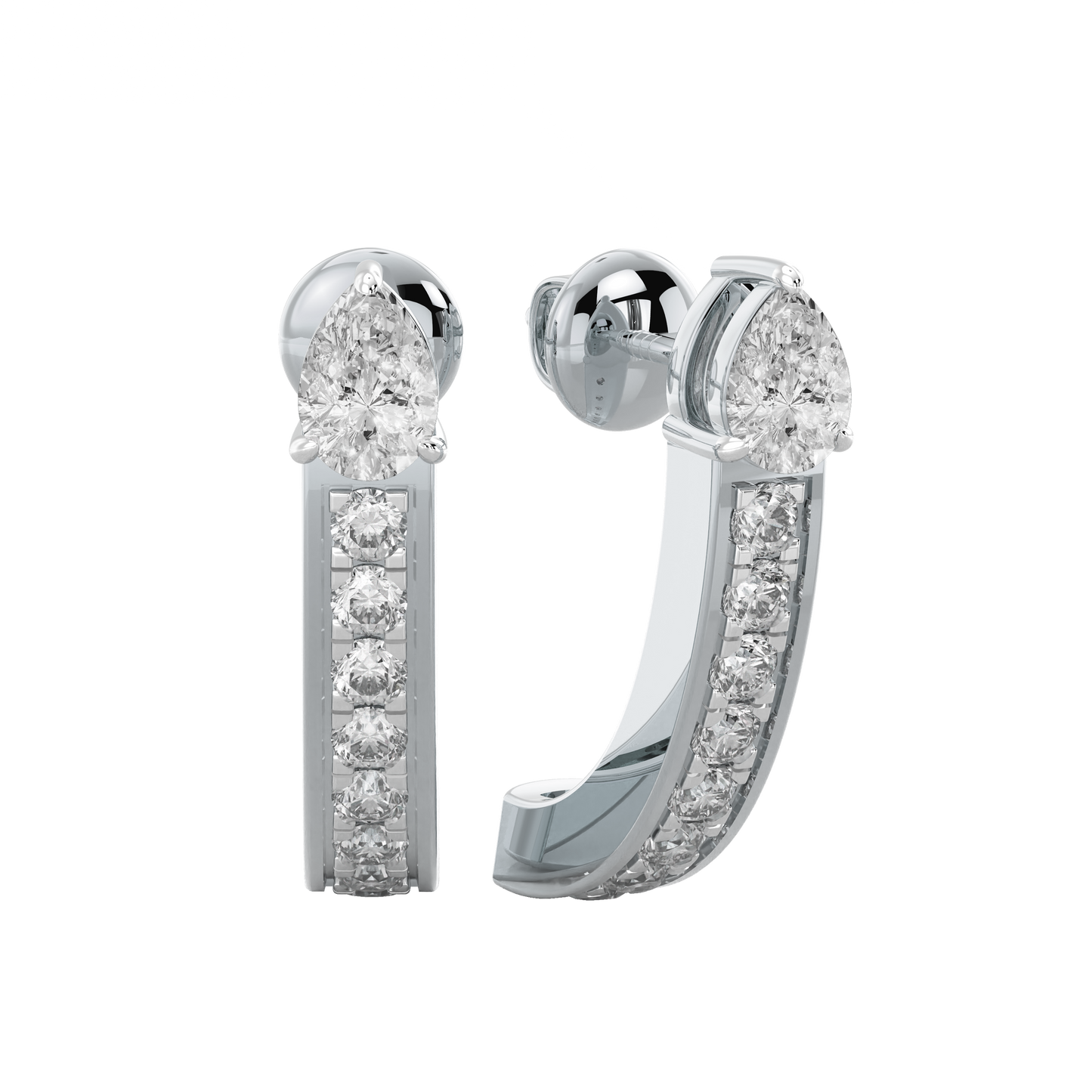 White Gold-Horizon Oval Lab-Grown Diamond Stud Earrings_view=FRONT