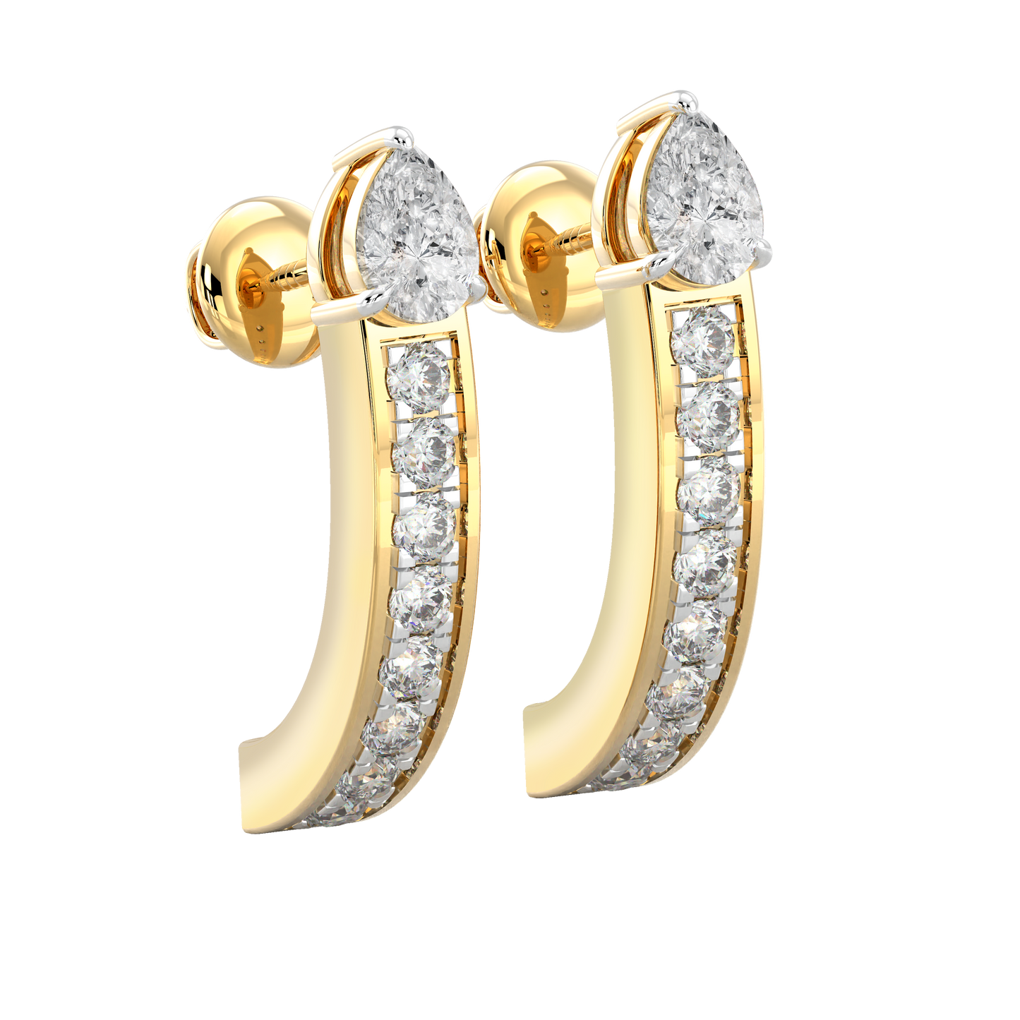 Yellow Gold-Horizon Oval Lab-Grown Diamond Stud Earrings_view=3DV