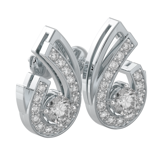 White Gold-Nova Diamond Earring Studs_view=3DV