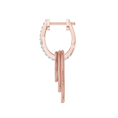 Pink Gold-Flare Statement Solitaires Lab-Grown Diamond Drop Earrings_view=SIDE