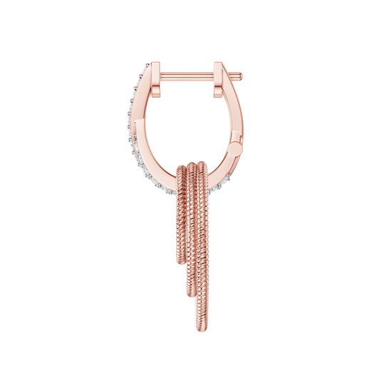 Pink Gold-Flare Statement Solitaires Lab-Grown Diamond Drop Earrings_view=SIDE