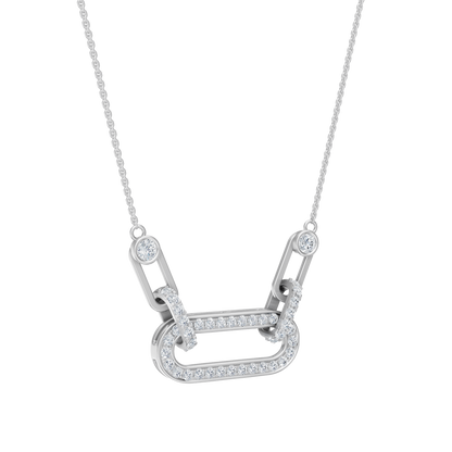 White Gold-Orbitlink Chain Pendant_view=3DV