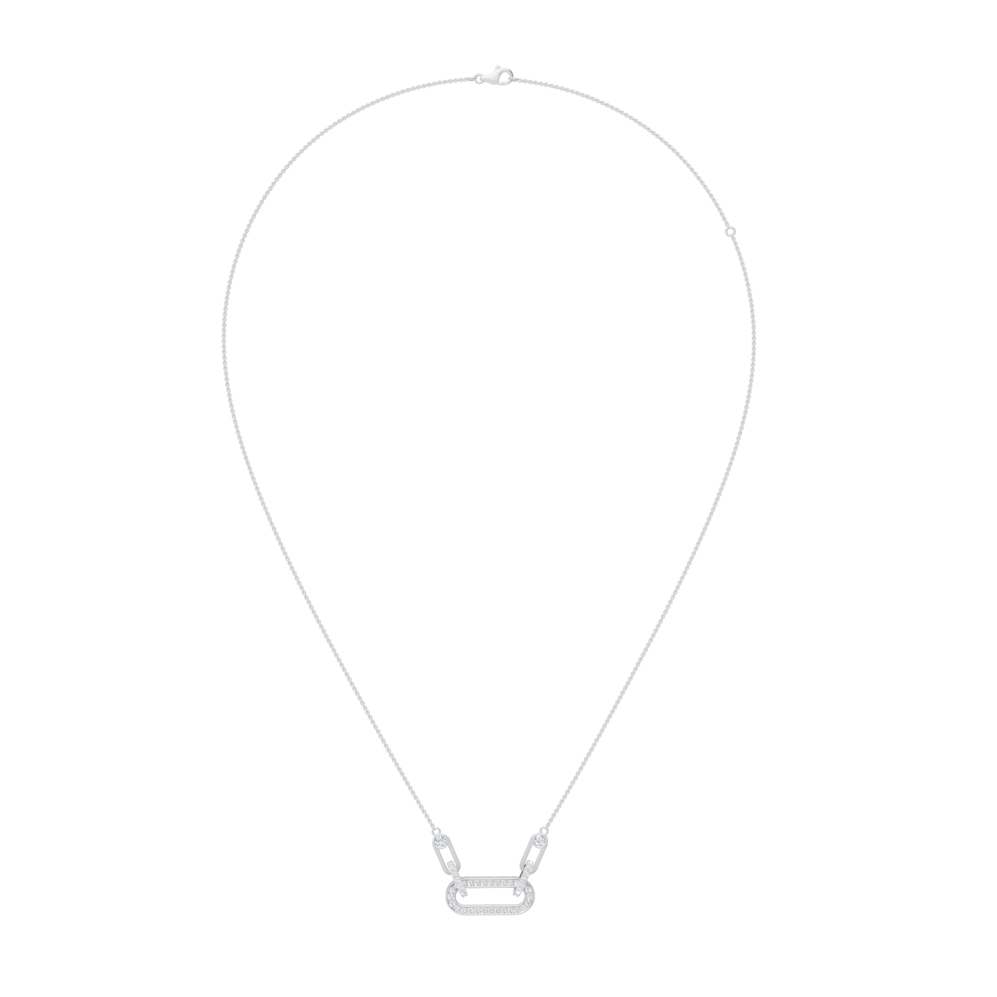 White Gold-Orbitlink Chain Pendant_view=FRONT
