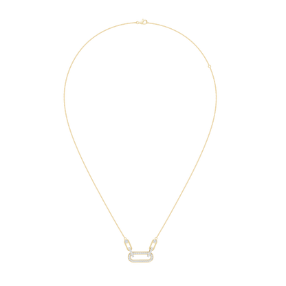 Yellow Gold-Orbitlink Chain Pendant_view=FRONT
