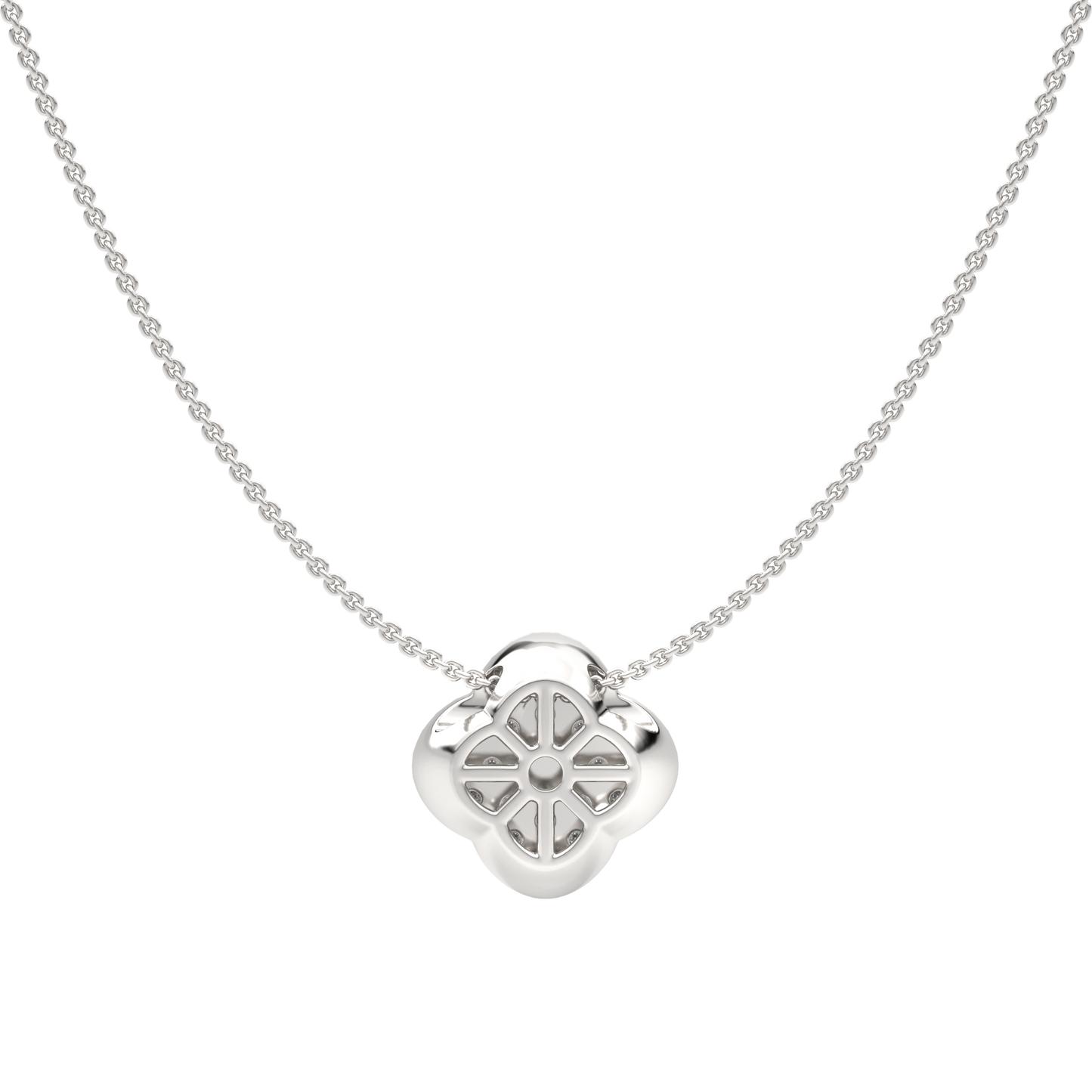 White Gold-Aurora Lab-Grown Diamond Necklace_view=BACK