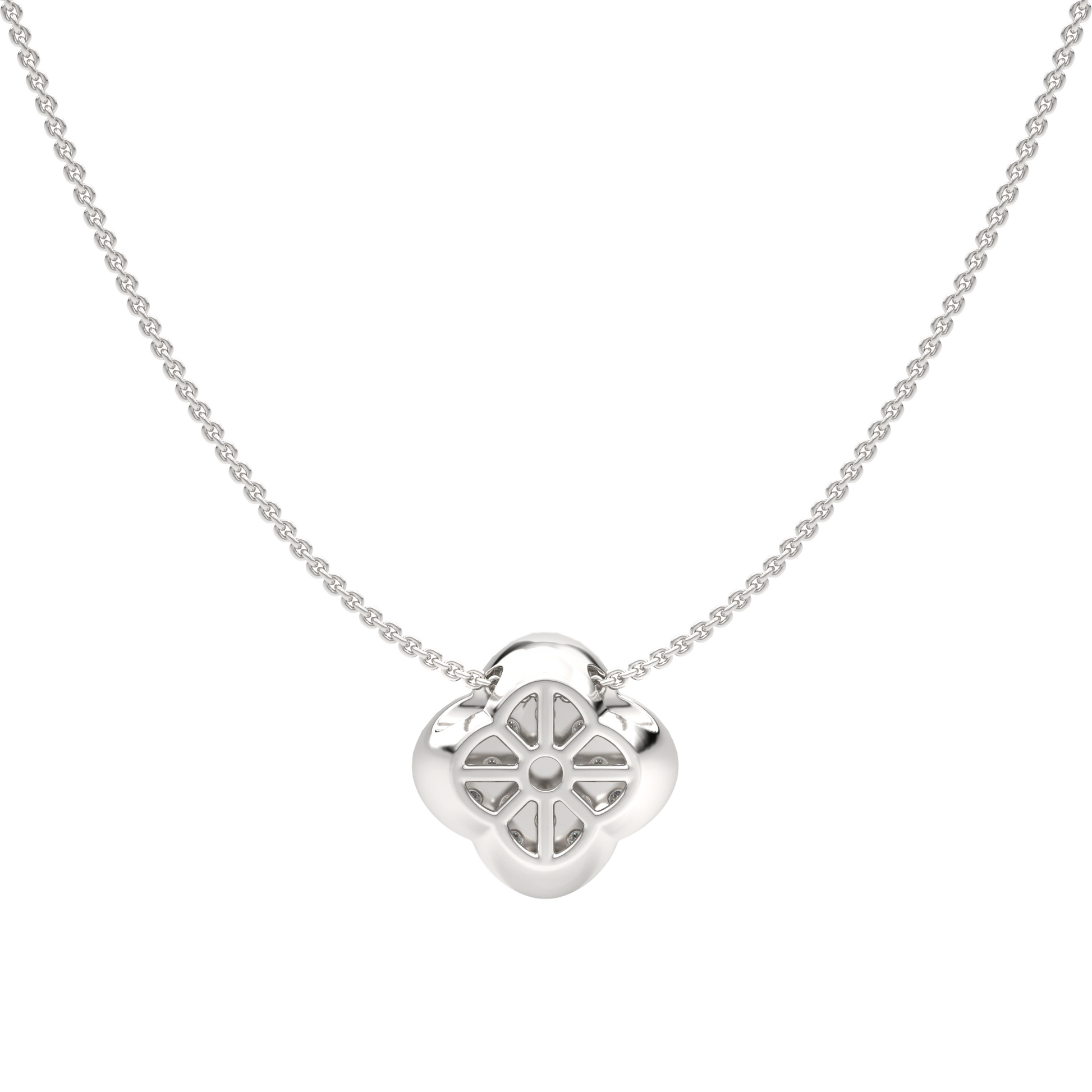 White Gold-Aurora Lab-Grown Diamond Necklace_view=BACK