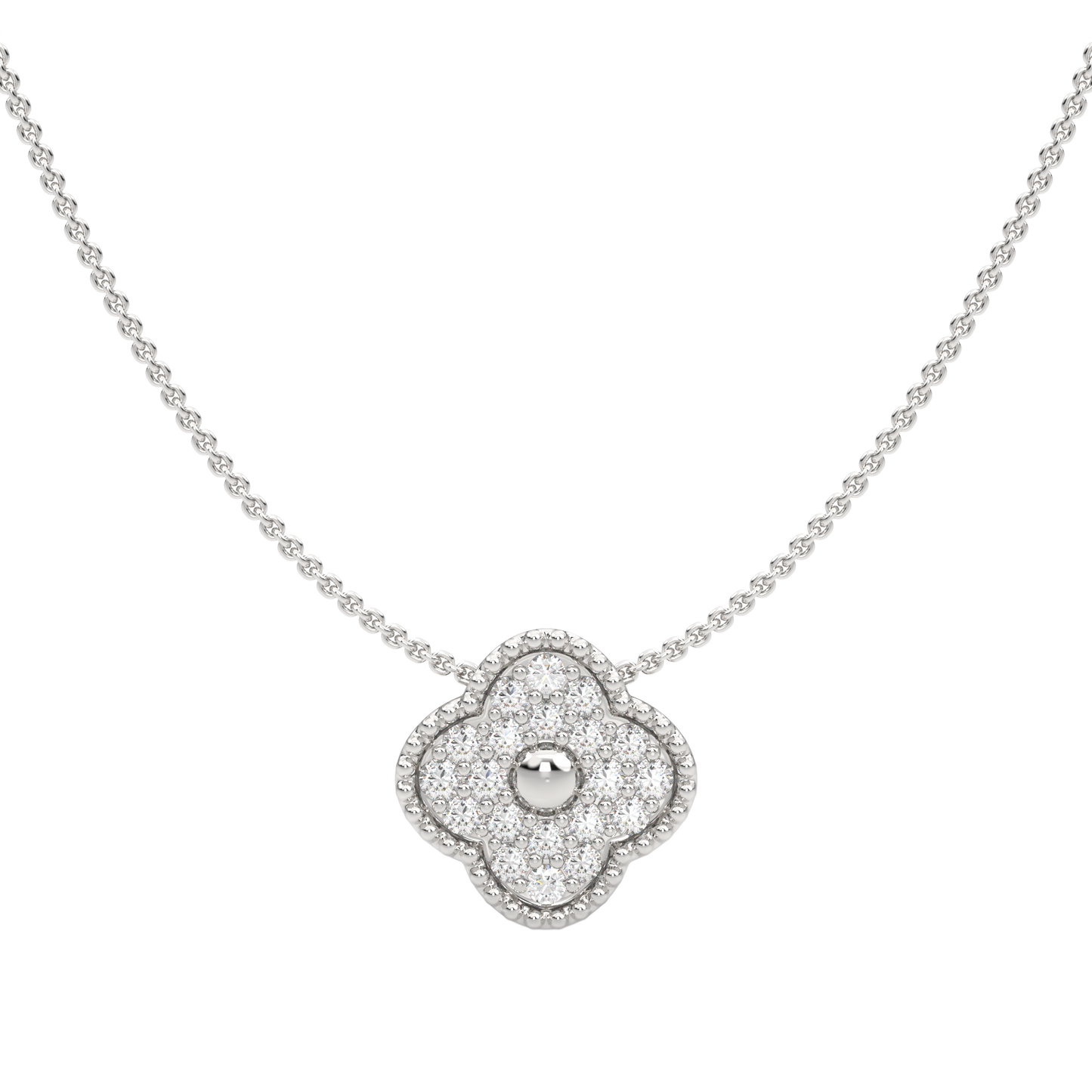 White Gold-Aurora Lab-Grown Diamond Necklace_view=TOP