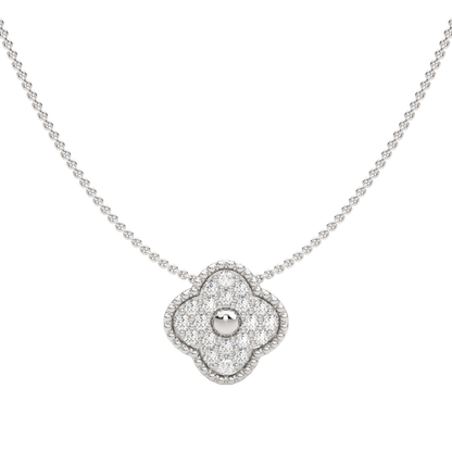 White Gold-Aurora Lab-Grown Diamond Necklace_view=TOP