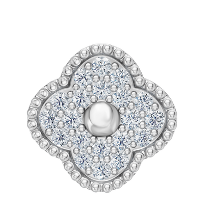Clover  Pave Pendant