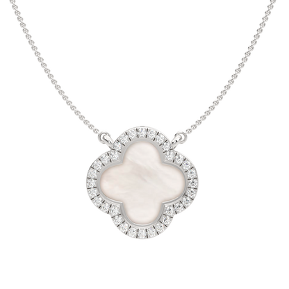 White Gold-Cosmic Drape Lab-Grown Diamond Necklace_view=TOP