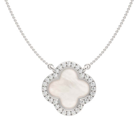 White Gold-Cosmic Drape Lab-Grown Diamond Necklace_view=TOP