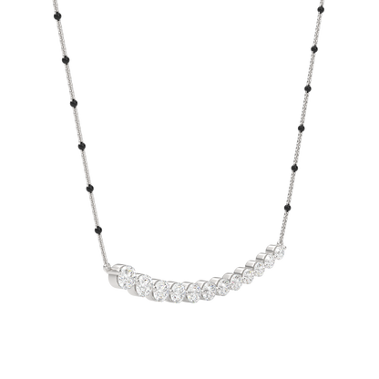 White Gold-Arya Lab Diamond Mangalsutra_view=3DV