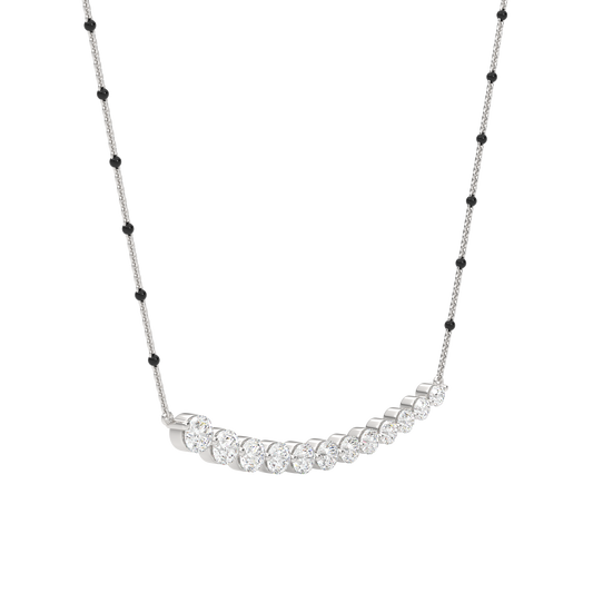 White Gold-Arya Lab Diamond Mangalsutra_view=3DV