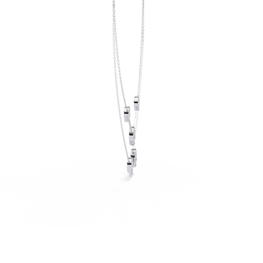 White Gold-Gemini Necklace Lab Diamond_view=SIDE