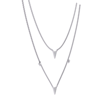 White Gold-Nova Necklace Lab Diamond_view=3DV