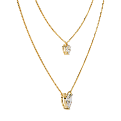 Yellow Gold-Ruby Necklace Lab Diamond_view=3DV