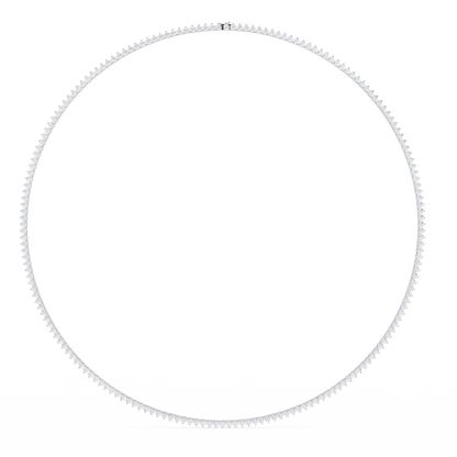 White Gold-Vega Tennis Lab-Grown Diamond Tennis Necklace_view=FRONT