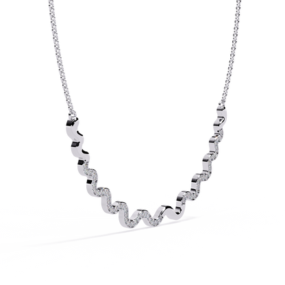 White Gold-Luna Necklace Lab Diamond_view=3DV