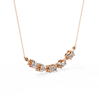 Pink Gold-Stella Pendant Lab Diamond_view=3DV