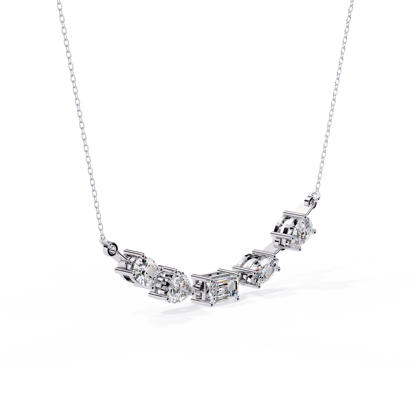 White Gold-Stella Pendant Lab Diamond_view=3DV