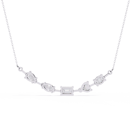 White Gold-Stella Pendant Lab Diamond_view=BACK