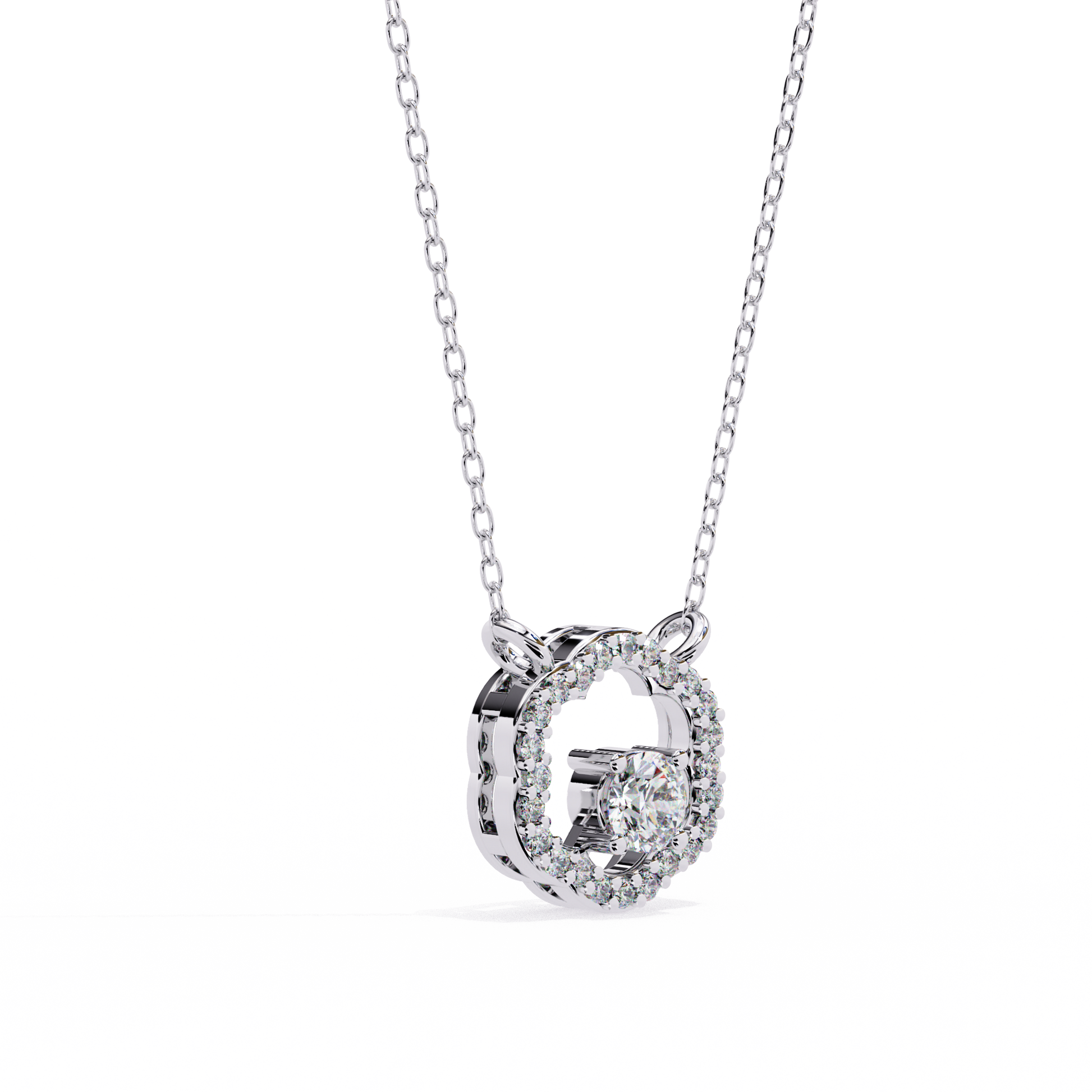 White Gold-Rigel Pendant Lab Diamond_view=3DV