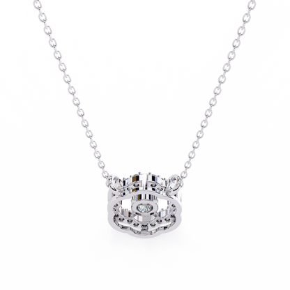 White Gold-Rigel Pendant Lab Diamond_view=BACK