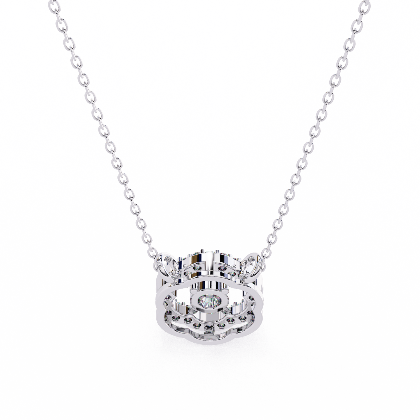 White Gold-Rigel Pendant Lab Diamond_view=BACK