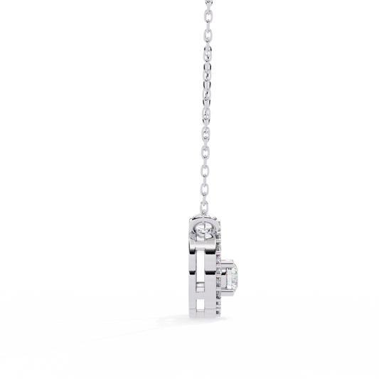 White Gold-Rigel Pendant Lab Diamond_view=SIDE