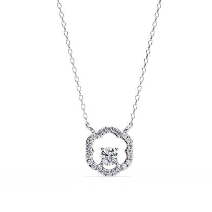 White Gold-Rigel Pendant Lab Diamond_view=TOP