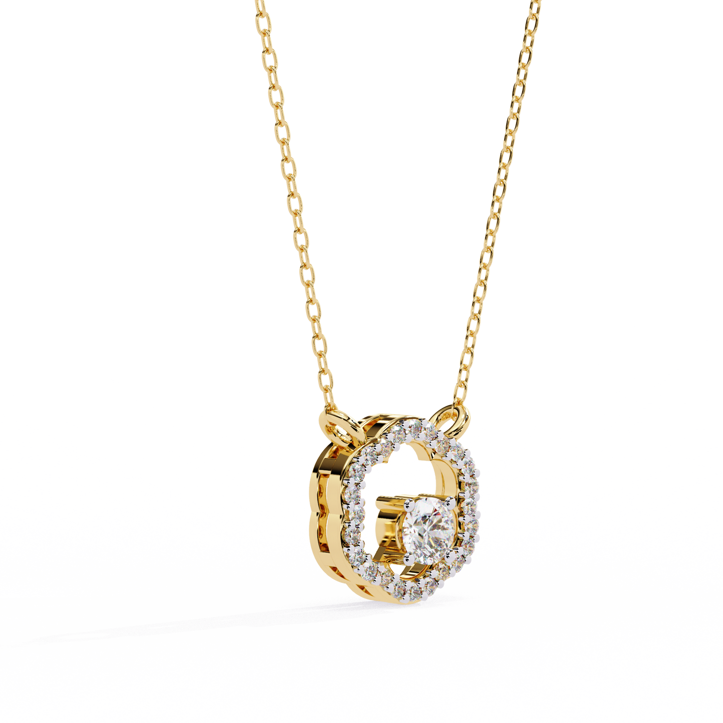 Yellow Gold-Rigel Pendant Lab Diamond_view=3DV