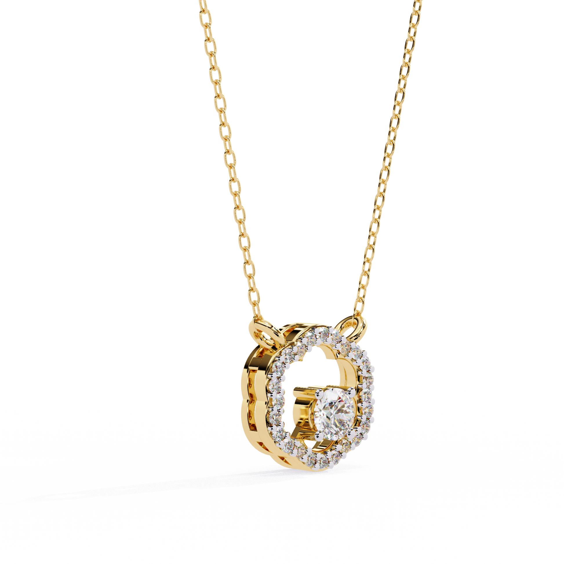 Yellow Gold-Rigel Pendant Lab Diamond_view=3DV