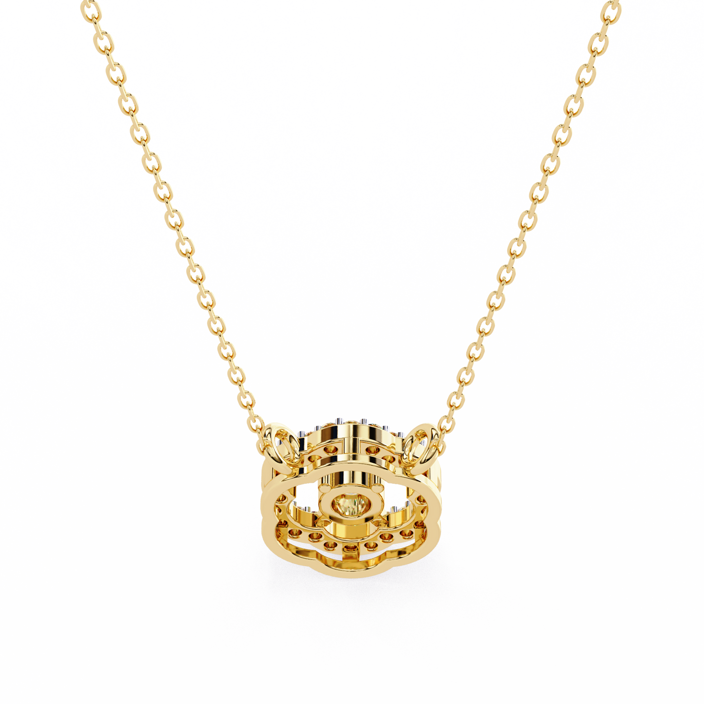 Yellow Gold-Rigel Pendant Lab Diamond_view=BACK