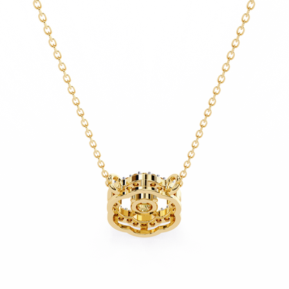 Yellow Gold-Rigel Pendant Lab Diamond_view=BACK