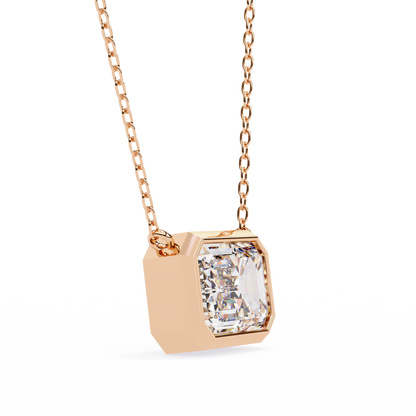 Pink Gold-Solstice Solitaire Pendant Lab Diamond_view=3DV