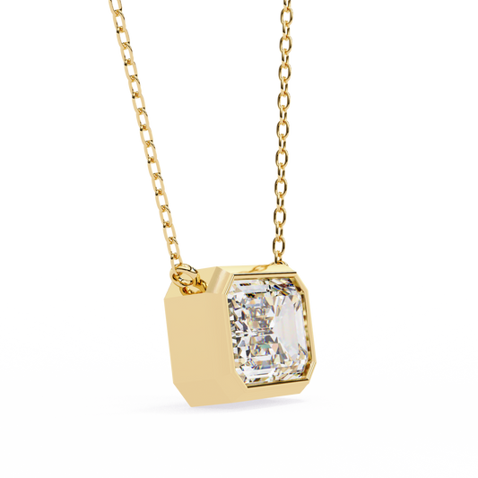 Yellow Gold-Solstice Solitaire Pendant Lab Diamond_view=3DV