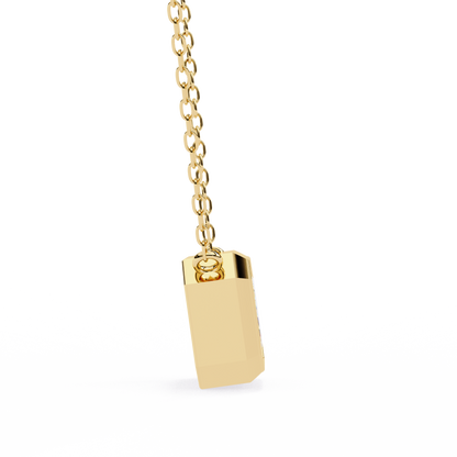 Yellow Gold-Solstice Solitaire Pendant Lab Diamond_view=SIDE