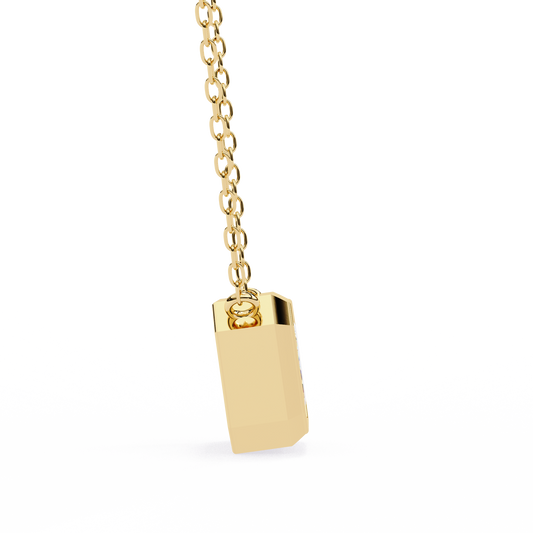 Yellow Gold-Solstice Solitaire Pendant Lab Diamond_view=SIDE