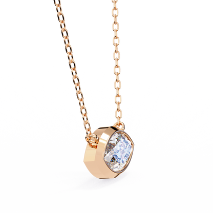 Pink Gold-Opal Solitaire Pendant Lab Diamond_view=3DV